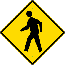 Pedestrian Crossing Sign