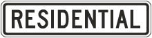 Residential Sign