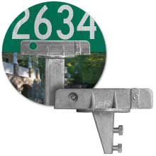 90 Degree U-Channel Post Sign Bracket