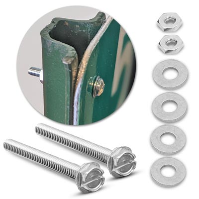 Address Sign + Uchannel Post Mounting Hardware