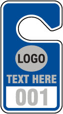 Custom Parking Hang Tags