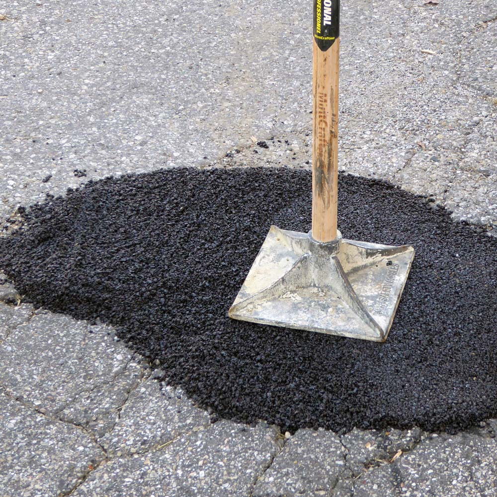 Side and front views of the bracket mounted on round post