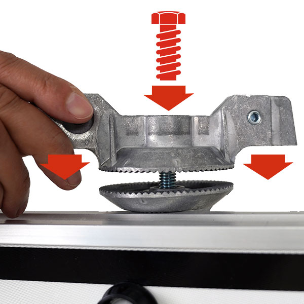 LED Stop Sign Hardware