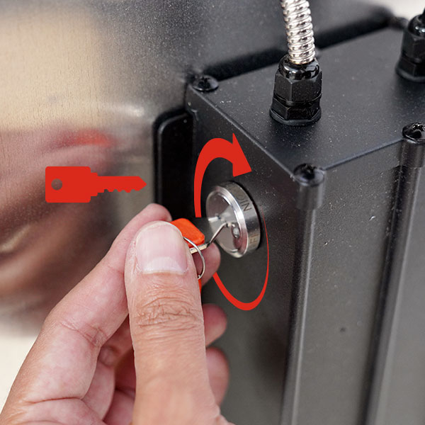 LED Stop Sign Hardware